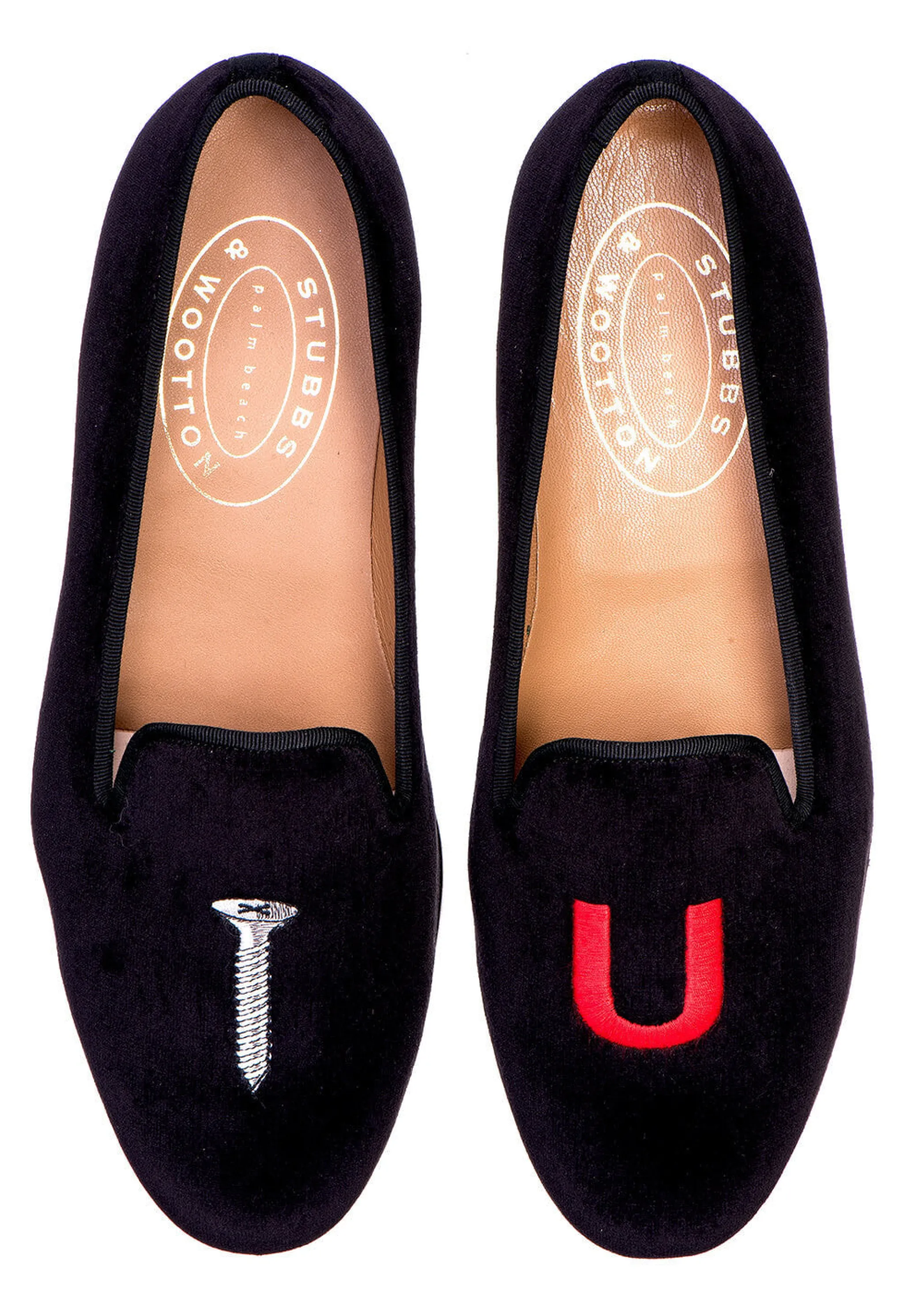 Clearance College Velvet Slipper (Wide) Slipper
