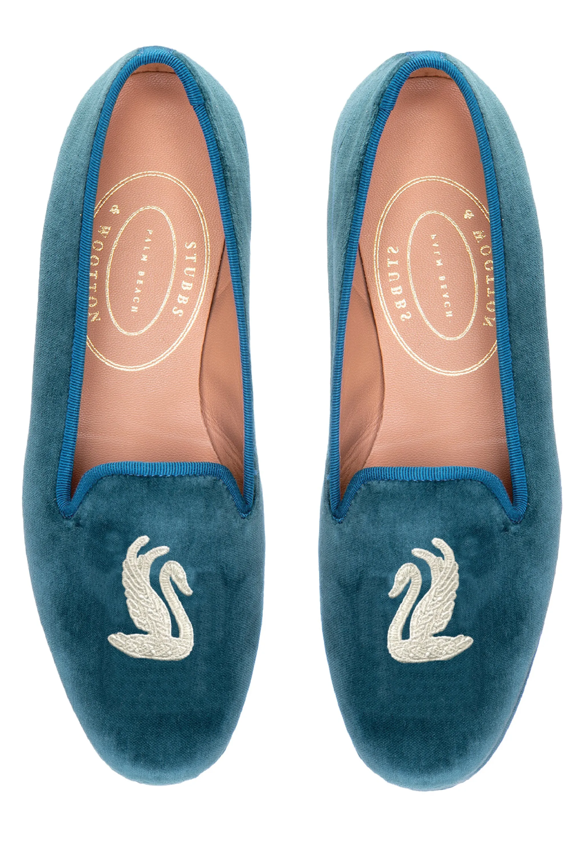 Cheap Swans Teal Velvet Slipper (Men) Slipper