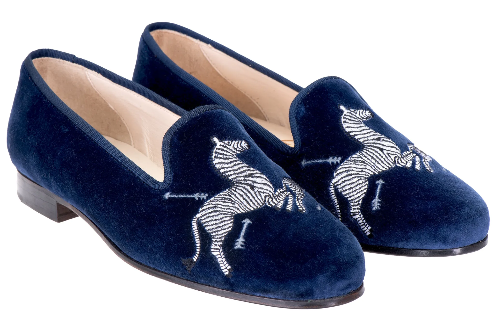 Hot Zebras Velvet Slipper (Men) Slipper